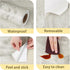 Shiny Beige Marble Contact Paper, Peel and Stick Waterproof Wallpaper for Kitchen Walls, Vanity Table 17.71"x120"