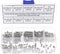 #2-56 UNC Stainless Steel Phillips Flat Head Machine Screws Nuts Assortment Kit