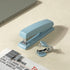Deli Desktop Stapler, 2 Pack, 25 Sheet Capacity, Includes 2000 Staples and 2 Staple Removers, Blue
