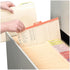 Smead Out Guide Printed Forma Style - 1/5-Cut Tab Center Position, Letter Size, Manila, 100 per Box