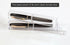 Better Office Products Executive Black Gel Pen, 2 Pack, Classic Business Pen, Black 0.7mm Medium Point, Gold Accents
