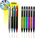 G.T. Luscombe Company, Inc. 10 Piece Inductive Bible Study Pen/Pencil Set, No Smearing, Cross Imprint