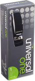 Universal UNV43138 Executive Full-Strip Stapler, 20-Sheet Capacity, Black