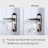 2 Pack) Childproof Door Lever Lock, Baby Proofing Door Handle Lever, Door Handle Child Proof, Toddler Door Locks