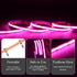 5V Dimmable (3.28FT/1M) Short Led Strip Lights Pink USB LED Lighting COB LED Strip Pink Flexible LED Tape Light Not