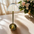 BWHSHK TD010 Gold Portable Desk Lamp for Bedroom,USB Rechargeable Table Lamp/Night Lamp