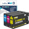 LCL Compatible Ink Cartridge Pigment Replacement for Canon PGI-1200 3 Color PGI-1200XL PGI-1200XLC PGI-1200XLM