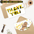 Tbwoet 4 6 48 Packs Star Thank You Cards Wtih Envelopes & Stickers,Greeting Note Blank Cards