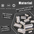 166 Pcs AWG12-2/0 Wire Ferrules Assortment Kit, Tinned Copper Crimp Connector Sleeves Non Insulated