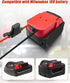 UTKFHT M18 18V Upgrade Power Wheel Adapter Kit Compatible with Milwaukee Battery with Voltage Regulator Fuse and Wire