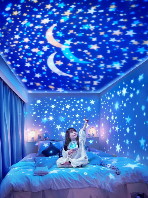 Eigther 21 Sets 360 of Films + Projector Night Light for Kids, Kids Night Light Projector for Bedroom, Ceiling, Star