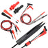 Multimeter Automotive Test Leads Kit, Professional Testing Cable with Crocodile Clip, Hook, and Probe