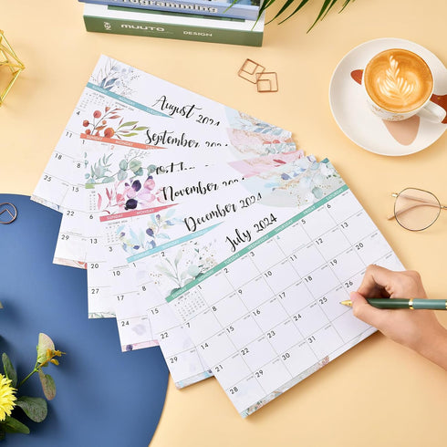 Magnetic Calendar 2024-2026 for Fridge, 2-Year Refrigerator Calendar, 8''x10'' Easy Organizing Calendar