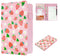 Professional Waitress Book with 2 Zipper Pockets & Pen Loop - Leather