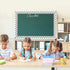 Whaline 69Ft Dog Paw Bulletin Board Border, White Black Pet Paw Decoration Borders for School Classroom Office