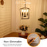 E12 Bulbs 60W 2700K 600 Bulb, 6W B11 Non-Dimmable, Pack 6 MAXvolador LED Candelabra Light Equivalent, Warm White Lumens
