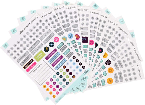 Talia Discbound Notebook Refills, Letter (8.5in x 11in), xAccessory Kit