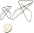 Officemate Large Butterfly Clips 1.875 inch x 2.625 inch, 144 Clips (99966), Silver, Pack of 12
