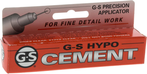 G&S G-S Hypo Cement, 1 Count, Transparent, Pack of 1