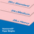 Hammermill Colored Paper, 24 lb Pink Printer Paper, 8.5 x 11 - 1 Ream (500 Sheets), Made in the USA, Pastel Paper