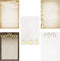Rustic Farmhouse Sticky Note Assortment, 4" x 6" Repositionable Sticky Note Set, Set of 5, Made in The USA