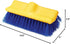 Commercial 10-Inch Rubbermaid Products Synthetic-Fill Wash Brush Head for Broom Blue Indoor/Outdoor Scrub Brush