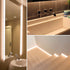 2 Pin 10mm L Shape LED Strip Light Connector Solderless Gapless Clips for Right Angle Corner, 90 Degree Connection