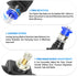 TAILONZ PNEUMATIC Air Flow Control Valve with Push-to-Connect Fitting, 6MM Tube OD SCF-6 (Pack of 5)