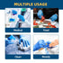 Nitrile Exam Gloves, 3.5-Mil Blue Disposable Latex-Free, Extra Soft Medical Gloves, Small Case of 1000