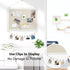 Bulletin Boards with Linen, 1-Pack 16''X 12'' Double-sided Cork Board, Small Pin Board for Home Office
