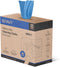 EZbrnd Heavy-Duty Cleaning Cloths Towels, Pop Up Box, Blue Shop Towels, 80sheets/box