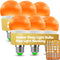 Sleep Light Bulbs Amber 1600K with Remote Control, E26 Blue Light Blocking
