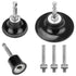Junchamp Quick Change Disc Pad Holder, 3 Pack Roll Lock Disc Holder, with