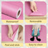 Pink Contact Paper for Countertops, Waterproof Peel and Stick Wallpaper for Kitchen, Bedroom, Drawer Liner 15.75 x 80