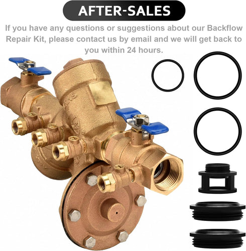 Backflow Preventer Seat Repair Kit, 3/4"-1" for Zurn Wilkins 975XL and 975XL2