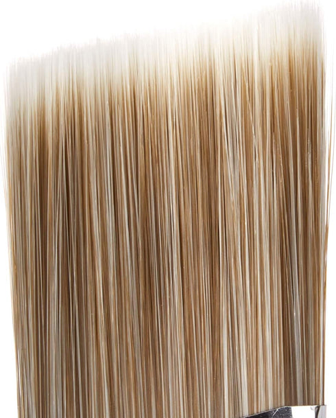 Pro Grade Paint Brush Set - 3-Pack, 2" Angle Brushes for Latex and Oil Paints, Home Improvement Use