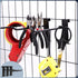 Gridwall Hooks 60 Pcs, 10 Inch Heavy Duty Display Hooks for Grid Wall Panels Accessory Storage (Black)