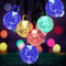 Solar Powered Crystal Ball Lights - 8 Modes, 7M/24Ft, 50 LED, Waterproof