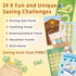 Money Saving Challenge Book, Binder with 24 Various Low Income Savings Challenges, Easy Way to Save Cash