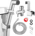 JONKEAN Muslim Shower, Water Pressure Control Toilet Bidet Sprayer, Multi-Function Diaper Sprayer