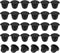 PATIKIL 30 Pcs 6mm Diameter Silicone Round Snap, Locking Furniture Hole Plug Button for 6-6.5mm Hole