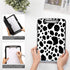 Clipboard with Storage, Cow Print High Capacity Clipboard 9.5x14" with Pen Holder for Work, School, Office