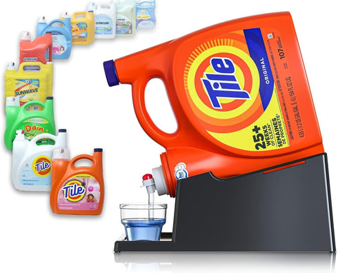 Skywin TidyFriend Liquid Laundry Detergent Holder Stand with Drip Tray & Rubber