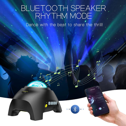 33 Northern Galaxy Light Aurora Projector with Light Effects, LED Star Projector for Bedroom Nebula Lamp, Remote