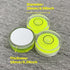 4Pcs Small Circular Bubble Levels, Mini Stick-on Bubble Spirit Level Measuring Layout Tools (25x10mm)