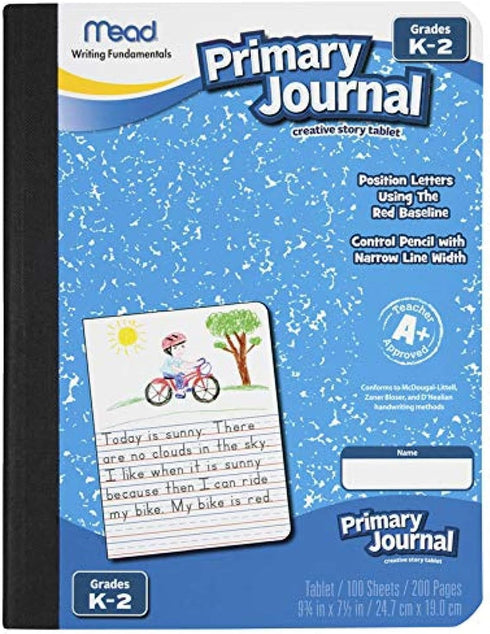 Mead Primary Journal, K-2nd Grade, MEA09956