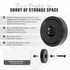 Screws,130lbs+ Holes,Countersunk Mounting,6 Pack,Black Neosmuk Magnets with Heavy Duty Rare Earth Neodymium Mounting