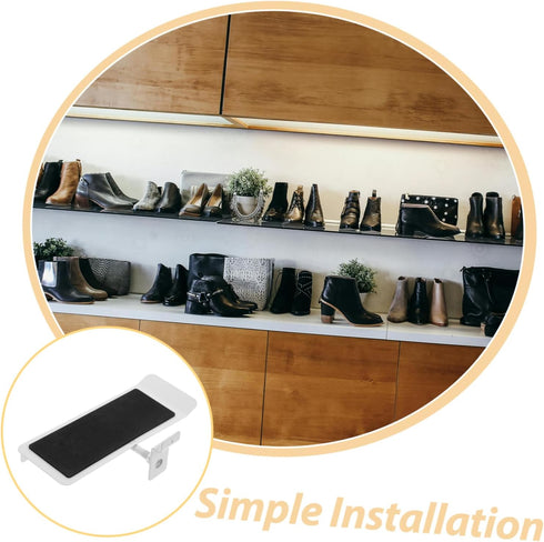 Over The Door Metal Shoe Rack - Floating Sneaker Organizer