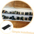Over The Door Metal Shoe Rack - Floating Sneaker Organizer