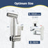 Vayzluiy Handheld Toilet Bidet Sprayer for Toilet-Adjustable Water Pressure Control with Bidet Hose for Feminine Wash